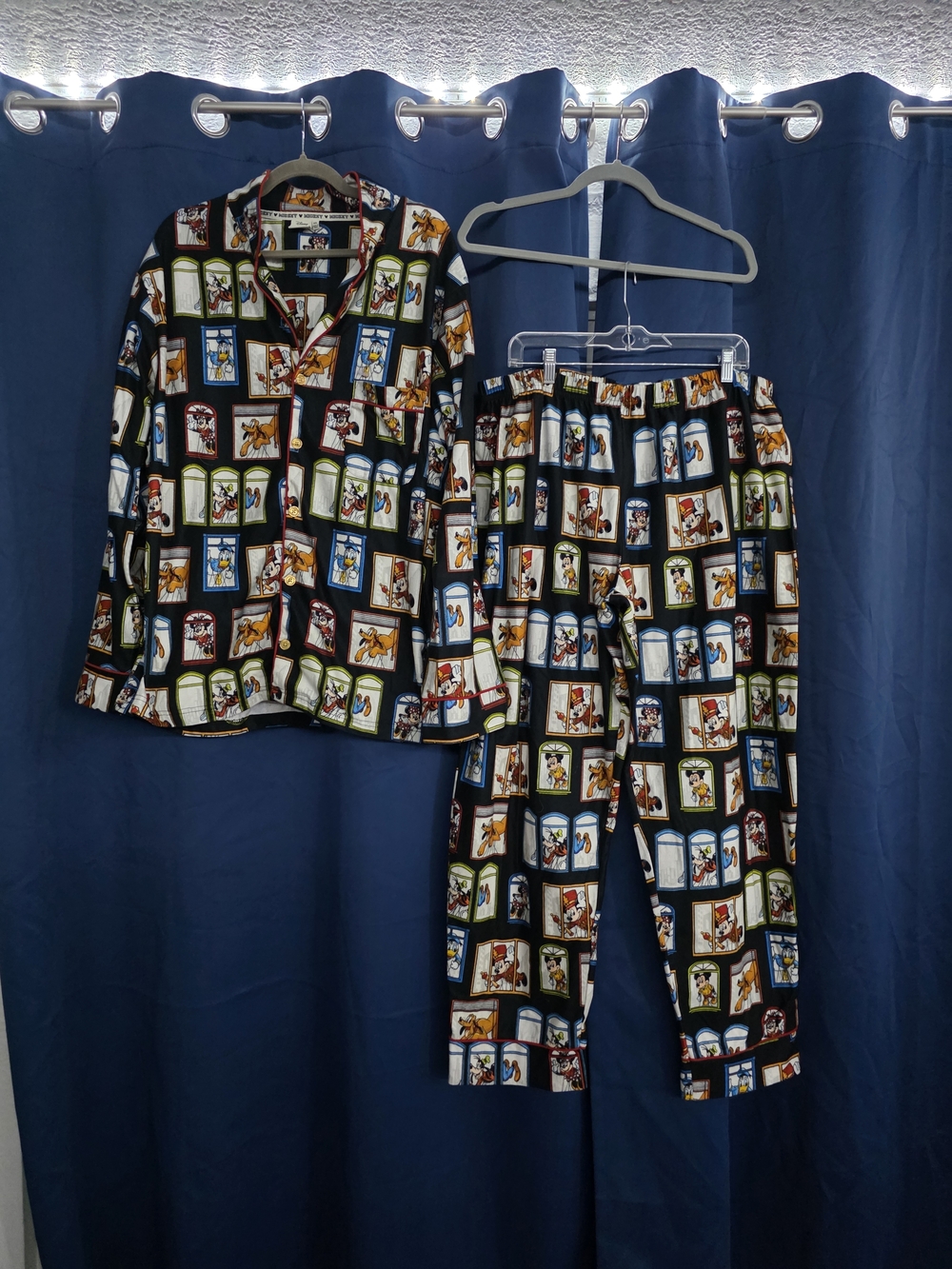 Disney Window Print Pajama Set XXL